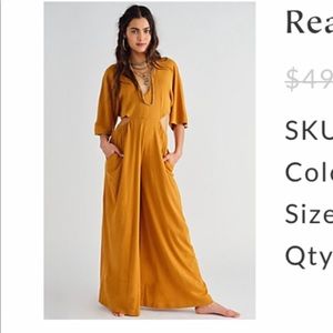 Ready to go one piece